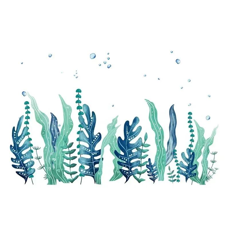 

Seaweed Bubble Wall Stickers Drawing Room Children s Room Bathroom Wall Decals Decoration Art Painting Wallpaper Home Supplies