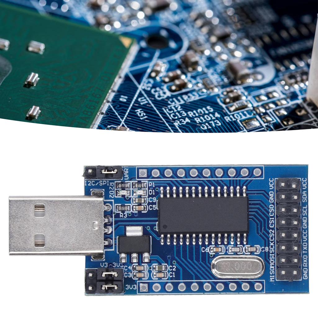 USB Port Converter Module Serial Parallel To UART IIC SPI TTL ISP EPP MEM Components CH341A
