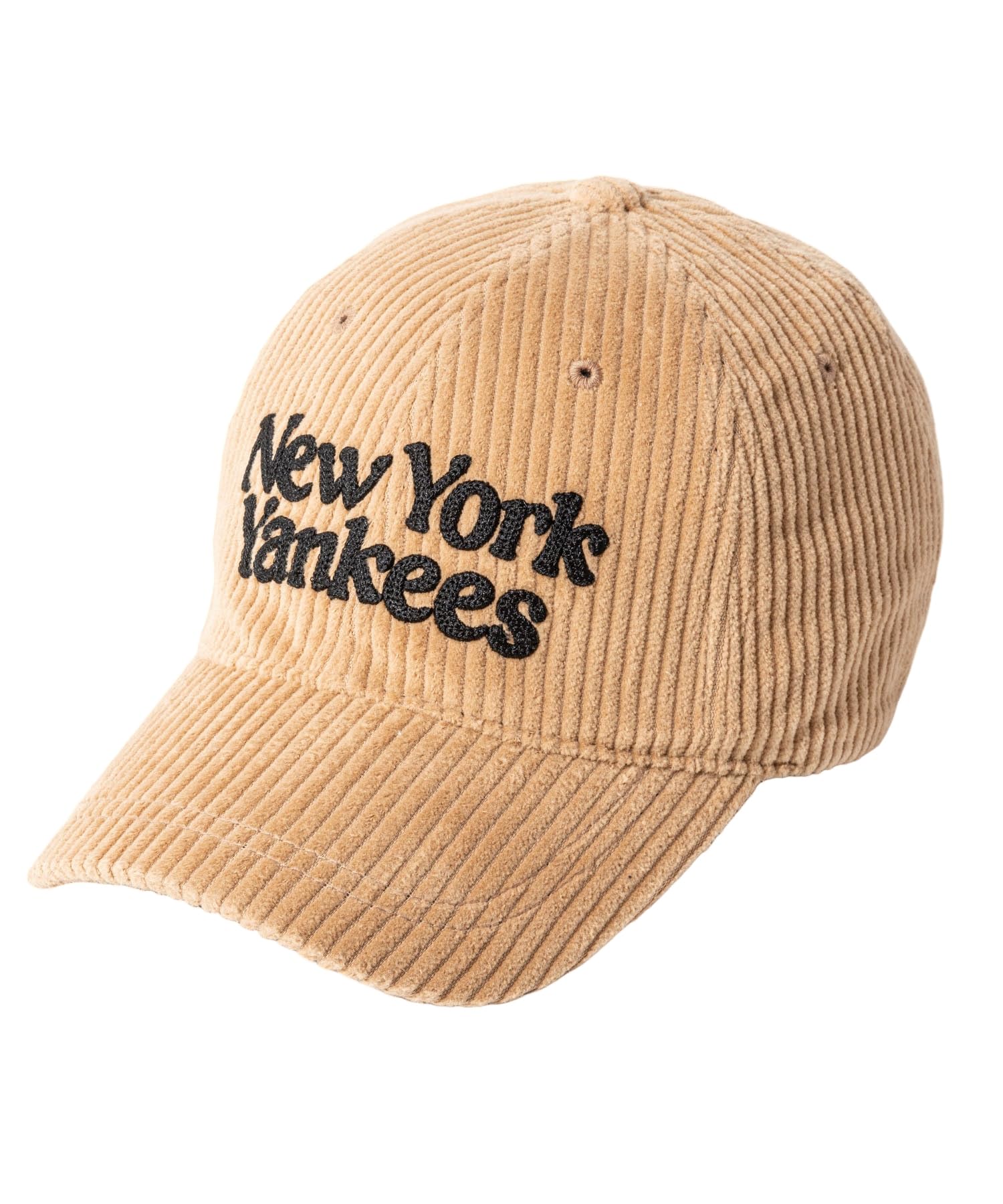 MLB Korea 3ACPWC236TEDDY CORDUROY UNSTRUCTURE BALL CAP BEIGE [Used]
