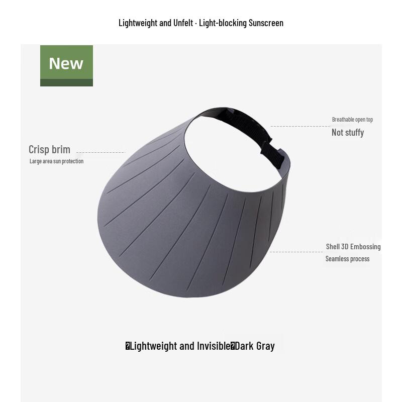 Женская шляпа-козырек Lilang