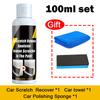 Car Scratch Remover Paint Care Tools Auto Swirl Remover Scratches Repair Polishing Auto Body Grinding Compound Anti Scratch Wax