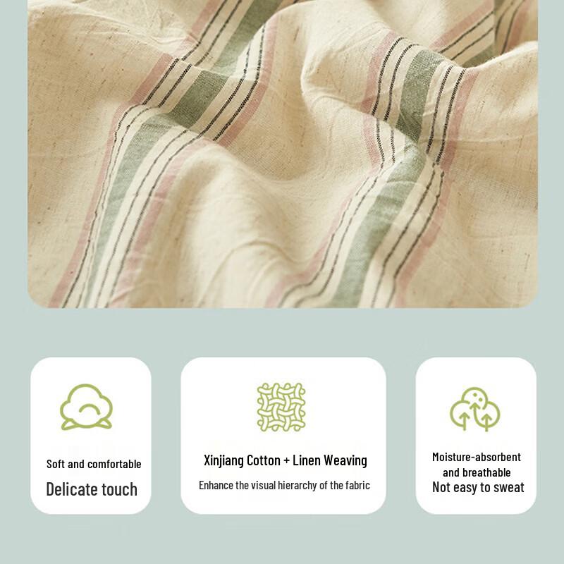 Yalu Cotton Linen Summer Quilt