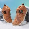 Waterproof Fleece-Lined Five-Finger Cotton Snow Boots: Non-Slip, Wear-Resistant Unisex Outdoor Shoes