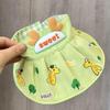 Children's UV Protection Sun Hat with Large Brim - Breathable, Lightweight, Baby Giraffe Design for Boys & Girls