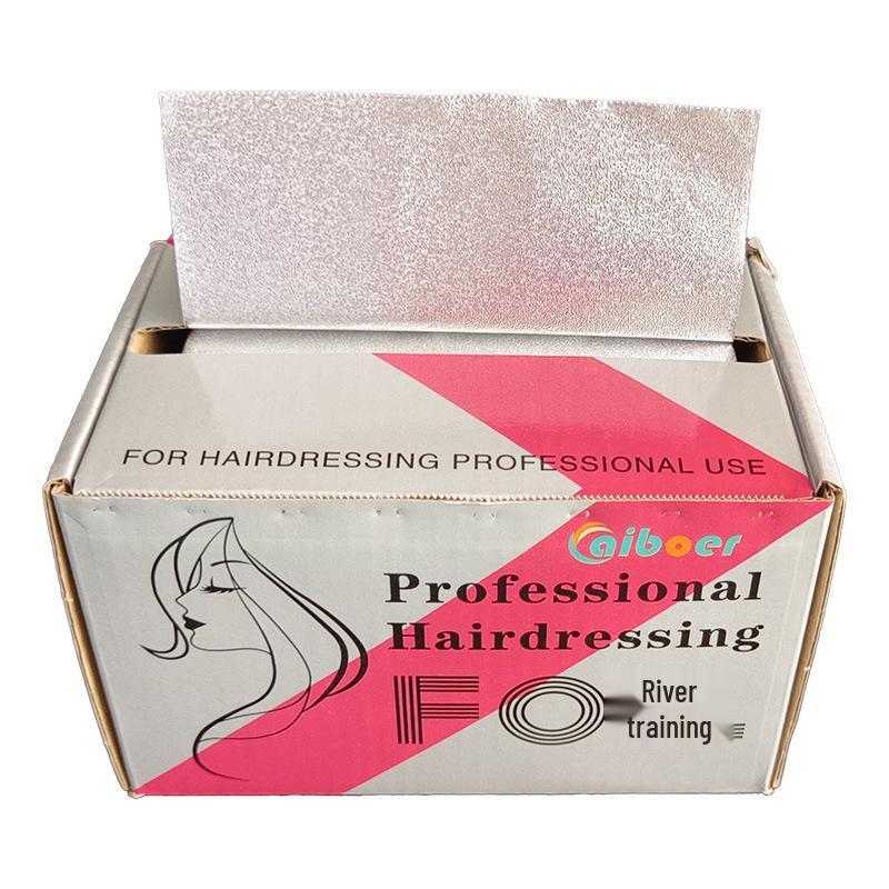 Gold Embossed Orange Peel Aluminum Foil for Hair Coloring and Care