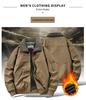 Men's Cross-Border Lambswool-Lined Cotton Jacket - Autumn/Winter Casual Flight Suit with Velvet Lapel