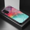 Samsung Galaxy A34 5G Zvaigžņotas debesis raksta apdruka Telefona vāciņš Rūdīts stikls+Ciets PC+Mīksts TPU Triecienizturīgs maciņš