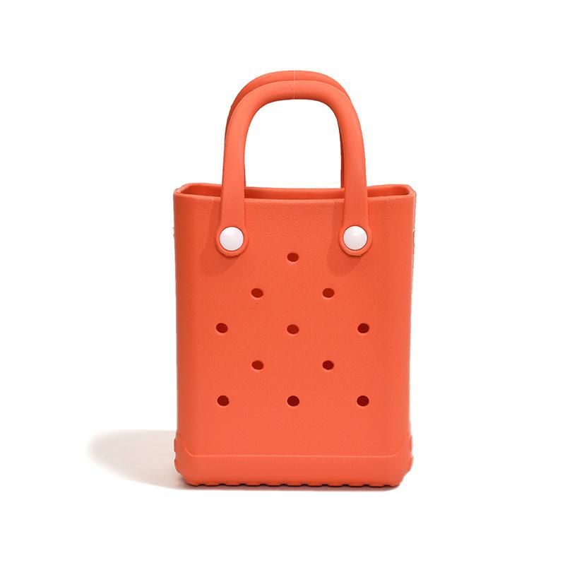 I Kleine Strandlochtasche, lässige Umhängetasche, Handtasche, wasserdichte und verlustsichere Reise-I-Geleetasche.