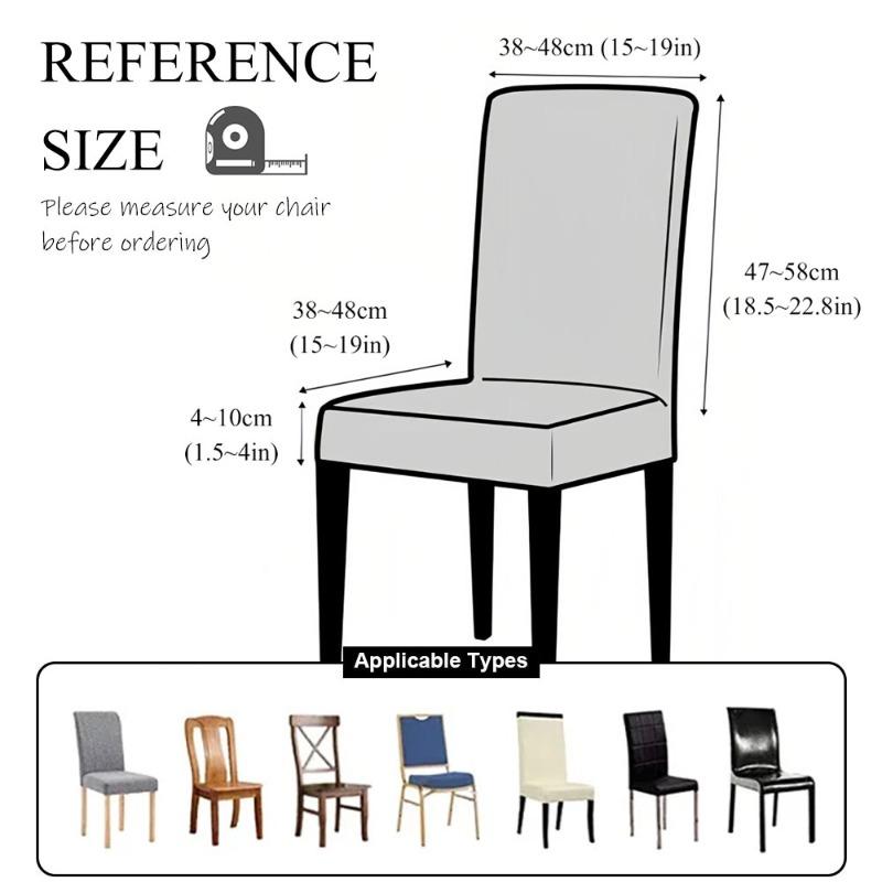 Velvet Home Dining Seat Protector Premium Velvet Chair Cover Thickened Solid Color Stretchable Full Coverage Chair Covers 2026