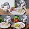 Practical Aluminum Pastas Press Set Manual Operation Easy Cleaning Pastas Press Tool For Family Cooking Enthusiasts