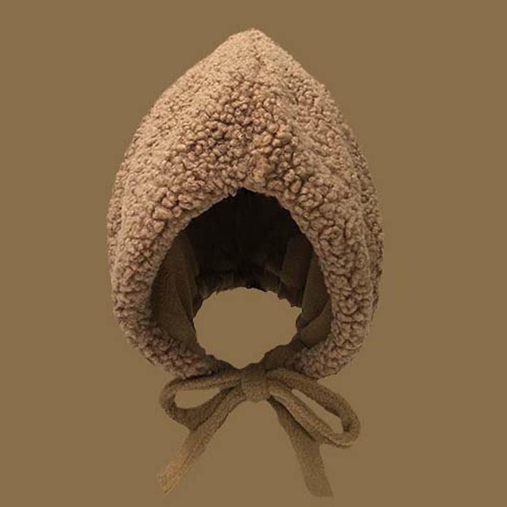 Fluffy Lambswool Cap Beanie Winter Plush Hat Personality Ear Protection Hat  Winter
