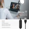 NEEWER BASICS Tabletop Ring Video 680 USB Stand and Smartphone Holder iPhone Actress Light for Live Zoom and YouTube Shooting 7-inch Light, Light,