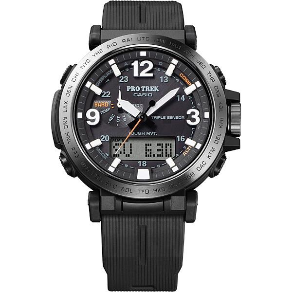 Casio Montre ronde PRO TREK PRW-6611Y-1JF [PROTREK Climber Line PRW-6611 Series Bracelet en caoutchouc pour homme]