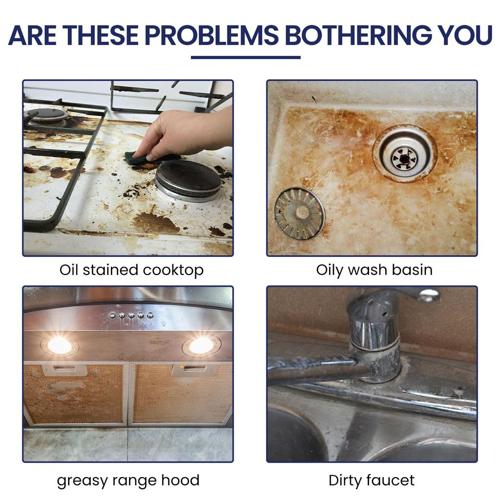 Produs de curățare concentrat pentru poluarea cu uleiuri grele pentru uz casnic, cu degresare puternică, pulbere de curățare, pentru curățarea mașinii de fumat pentru bucătărie