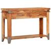VidaXL Console Table 110x34x74 Cm Solid Acacia Wood 338469