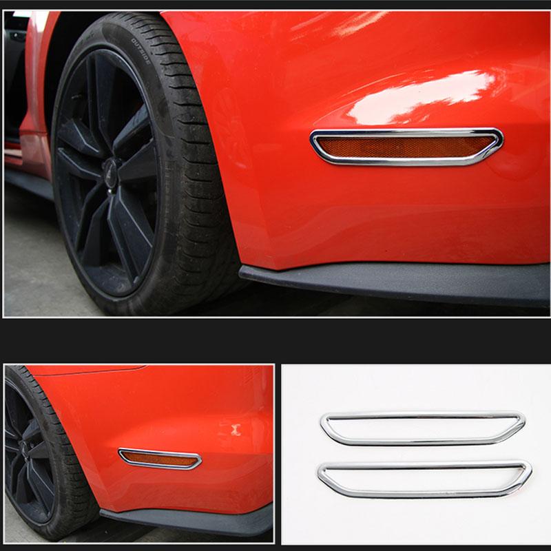 

car rear reversing light Rear glass high brake light trim strip For Ford Mustang 15-17 Exterior