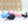 Cute Animal Penguin LED Light with Sound Key Chain Key Ring Torch Xmas Gift