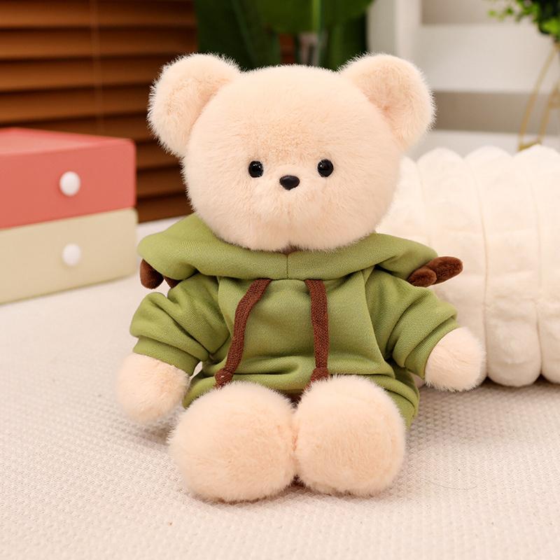 New High Quality Animal Cosplay Bear Plush Doll Pillow Dinosaur Shark Turn White Brown Bear Plush Toy for Boys Girls Comfort Toy