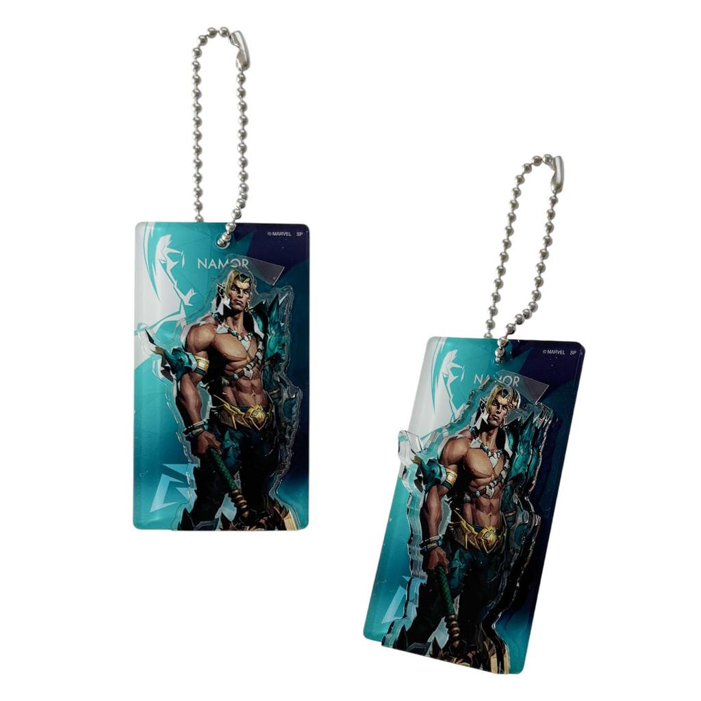 Small Planet Marvel Rivals 3D Keychain A Blind Wrapped Complete Set of 17 Figures