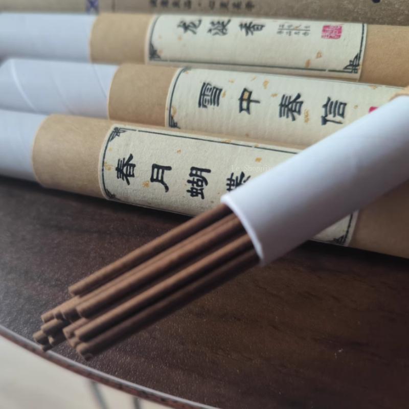 21cm Natural Incense Sticks Temples To Worship Buddha and Indoor To Purify The Air Remove Odors and Calm The Mind Joss Stick
