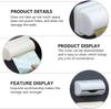 Wall Mounted Trash Bags Storage Box Garbage Bag Dispenser Kitchen Bathroom Accessories Grocery Bag Holder Plastic Bags Container