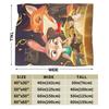 Zootopia Blanket  Flannel Funny Warm Throw Blankets for Coverlet  Winter
