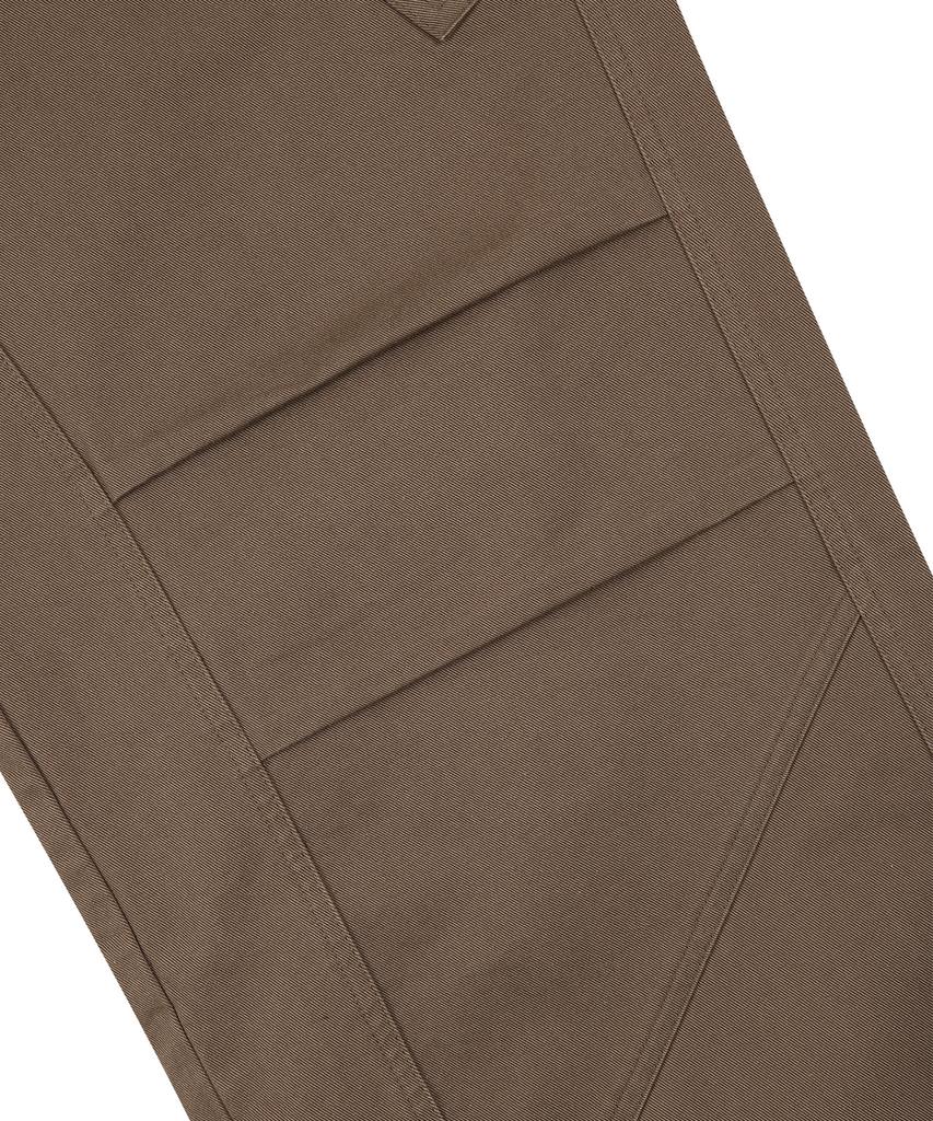 SLOWACID Division Cotton Cargo Pants [Brown]