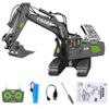 2.4G RC Excavator Children Toys Remote Control Excavator Toys Kids Radio Control Dump Truck Bulldozer  Car Toys Gift