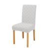 Stripe Jacquard Kitchen Room Chair Covers Stretch Elastic Soft Chair Slipcover For Dining Room