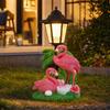 Powered Resin Garden Light for Outdoor Yard, Patio and Garden Decor
