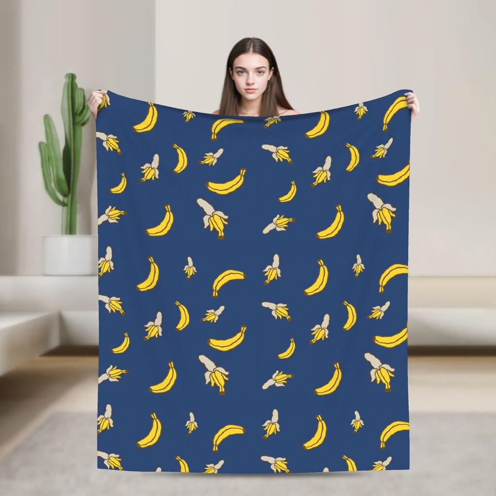 Heated Rivalry Banana Blankets Shane and Ilya Wool Awesome Soft Throw Blankets for Home Restaurant Autumn/Winter