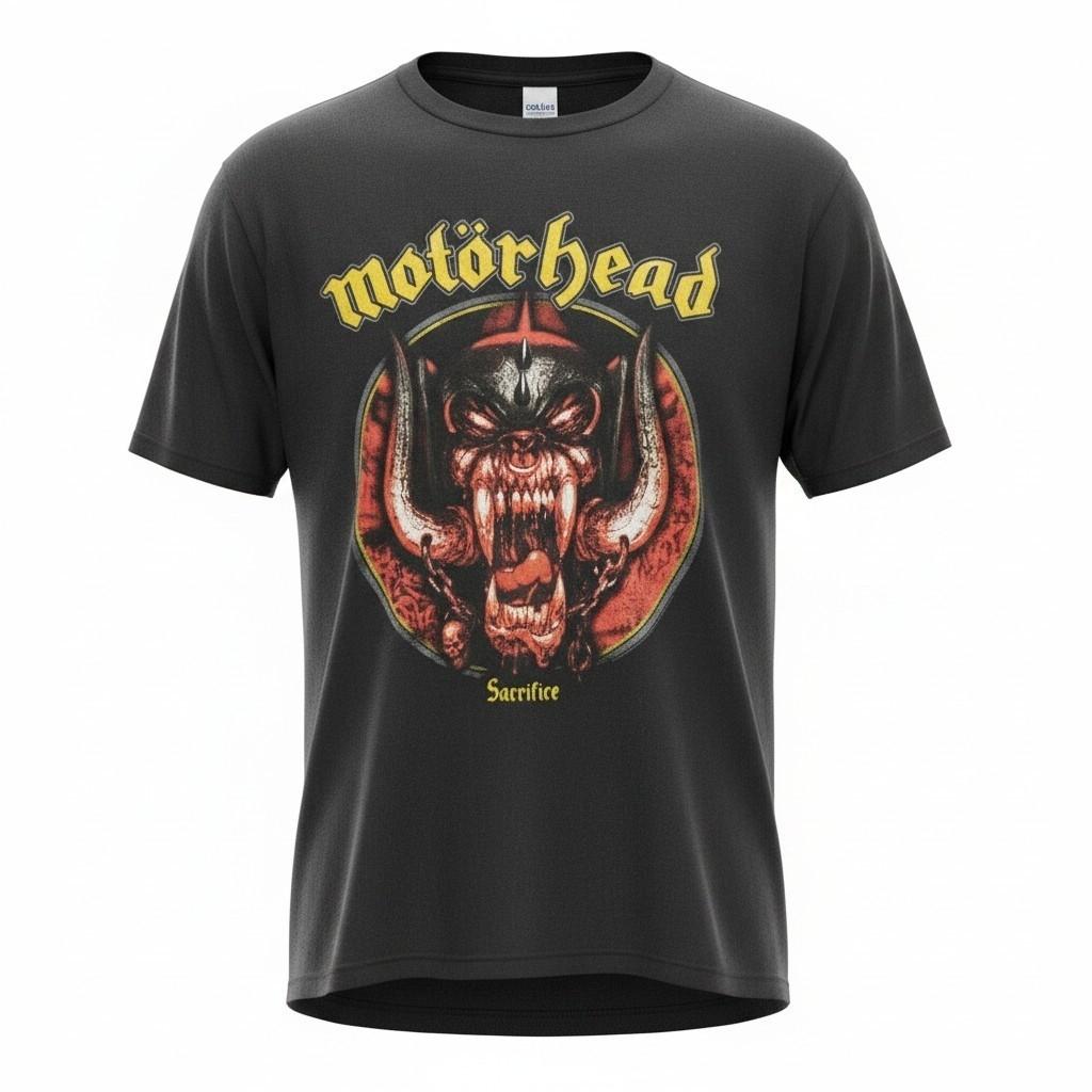 Motorhead Band Tshirt Sacrifice Size XL See Photos Heavy Metal A1903 XXXL
