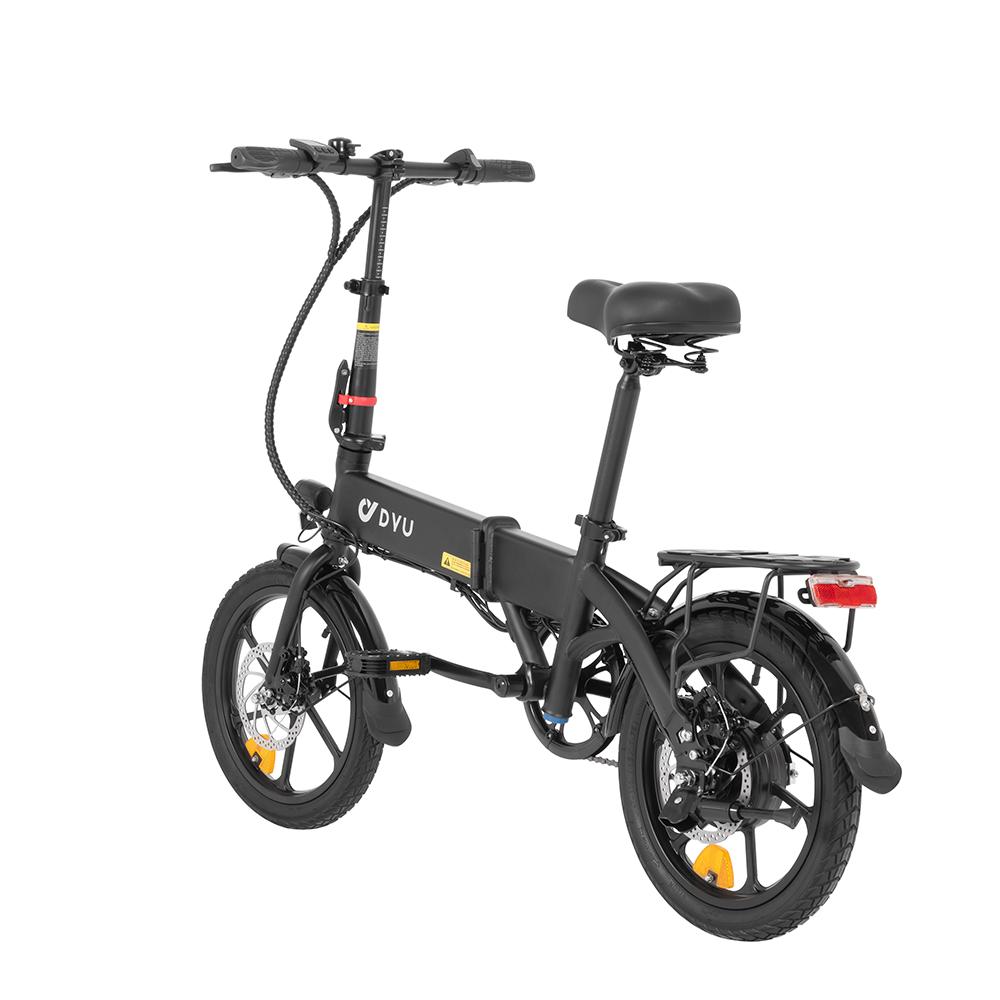 DYU A1F Pro Folding Electric Bicycle With TowSeat For Adult 250W Motor 48V7.5AH Battery 16 Inch Tires  Urban Commuting Electric Bike