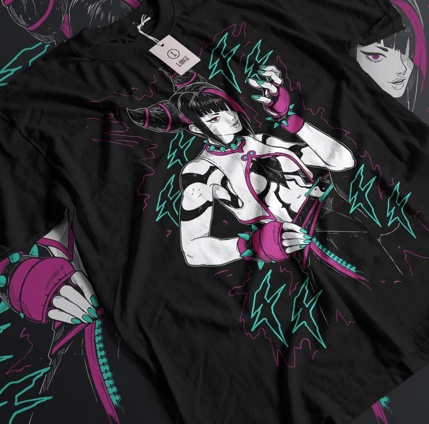 Juri Essential TShirt Street Fighter Anime Exclusive Unisex Shirt All Size S