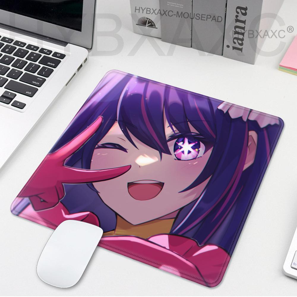 Oshi No Ko Animation Beautiful patternsOffice Computer Desk Mat Table Keyboard Small Mouse Pad Laptop Cushion Nonslip Decor