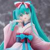 Hatsune Miku Desktop Cute Action Figure 21cm New Tokyo Series Kimono Anime Figurine Kawaii Girl Model Toys Gift