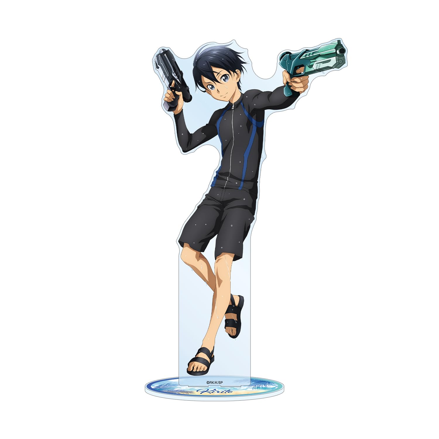 

Sword Art Online Original Illustration Kirito Water Gun Battle Extra Large Acrylic Stand Ver.