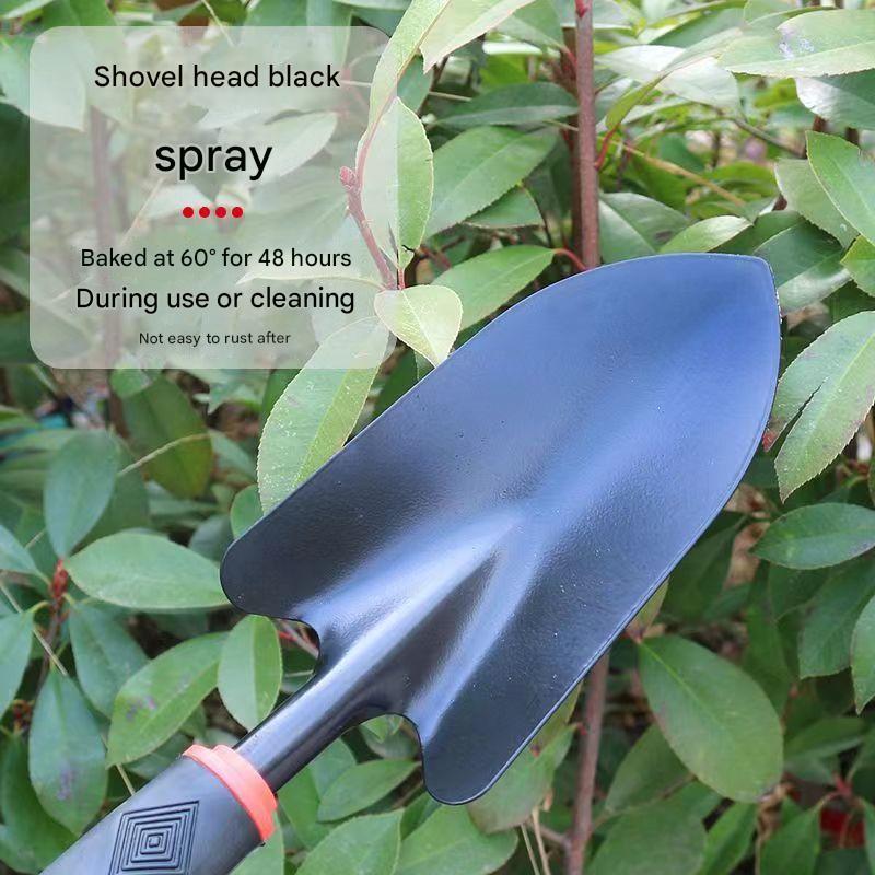 Gardening Flower Shovel Small Iron Shovel Small Iron Spade Flower Planting Small Shovel Agricultural Small Tools Weeding Artifact Sea Fishing Tool