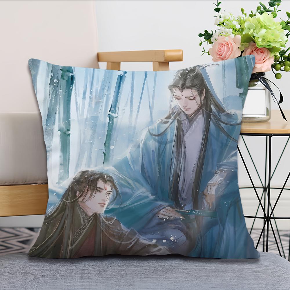 The Scum Villains Self-Saving System Bl Novel Cushion For Bedroom Car Coffee Shop Room And Living Room Sofa Decorative Pillow Co