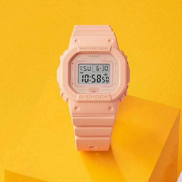 CASIO G-SHOCK GMD-S5600BA-4JF [G-SHOCK DW-5600 Smaller Thinner Model Pale Orange] Square Watch Pink