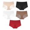 Cotton Underwear for Women Sexy Lace Stretch Hipster Panties High Waisted Seamless Soft Bikini Briefs
