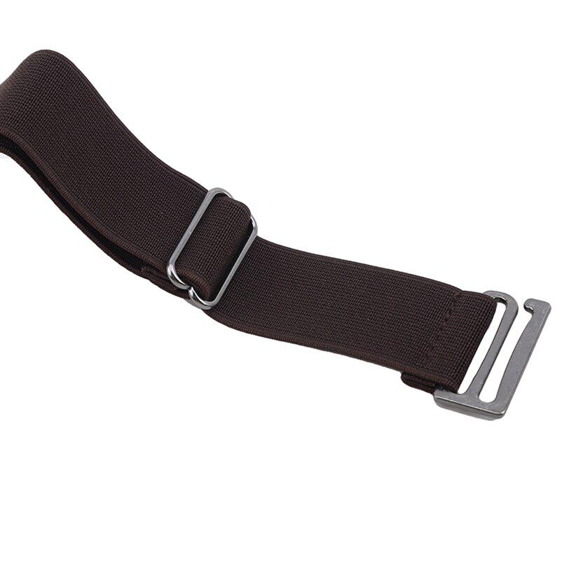 Jeans Pant Belt Adjustable Size Flat Buckle Elastic Waist Belt Women Belt No Show Stretch Belt Invisible Belt Slim Elastic Band