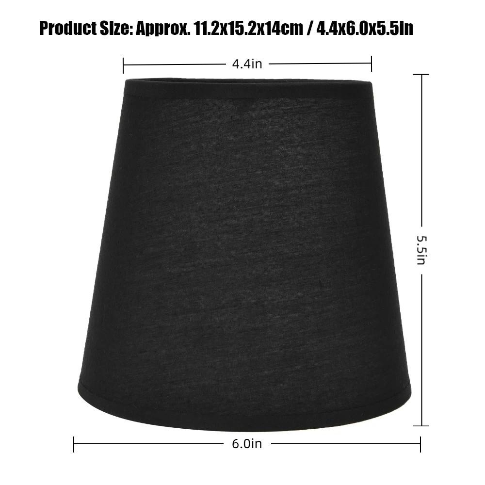 2PCS Lightweight Lamp Cover Clip On Design Chandelier Lamp Shades Small Lamp Shades  Indoor Lamp