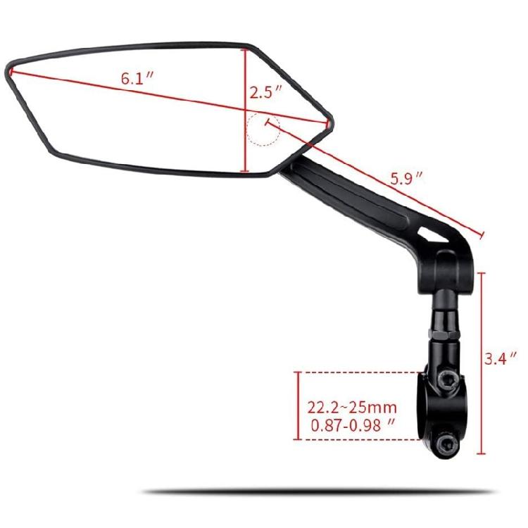 Flexible Bike Rear View Mirror for Bike Bicycle Cycling Safety Rear View Mirror