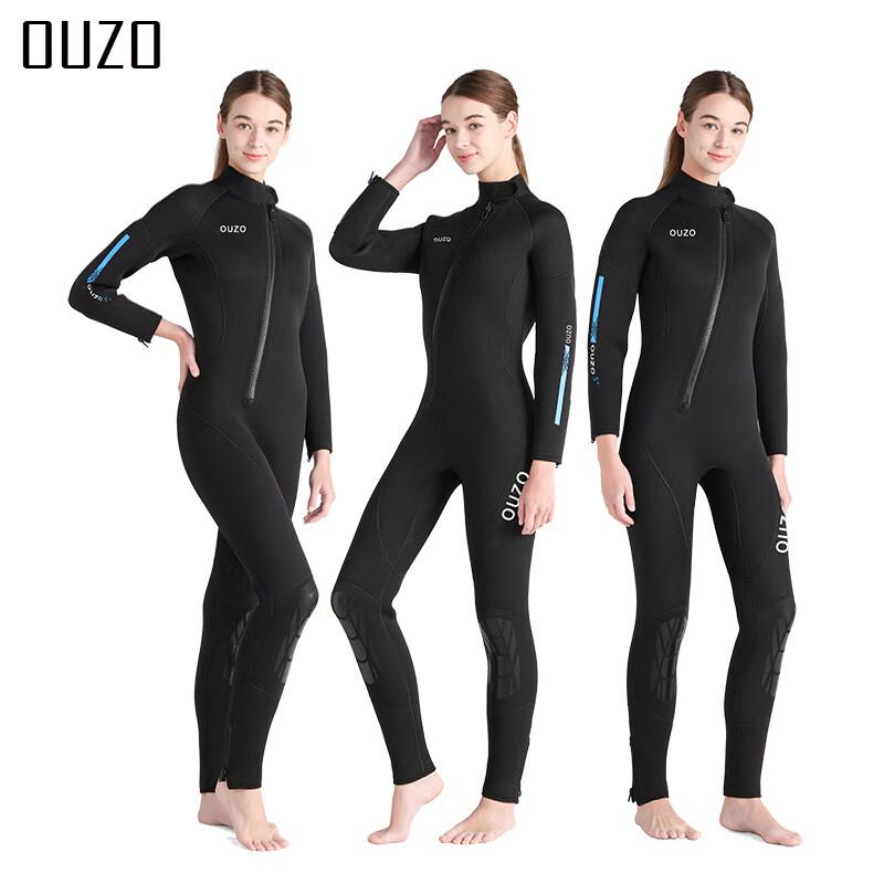 Ouzo 5mm Men's Full Body Thermal Wetsuit