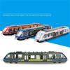 Toys Gift Zinc Zinc Alloy Metro Subway Simulation Train Toy Underground High Speed Rail Diecast Train Toy