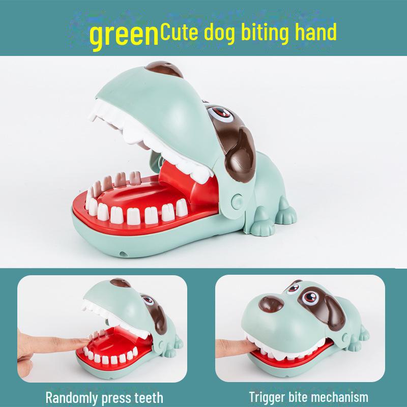 Big Mouth Dog Bite Finger Toy - Fun Prank Game for Kids & Adults