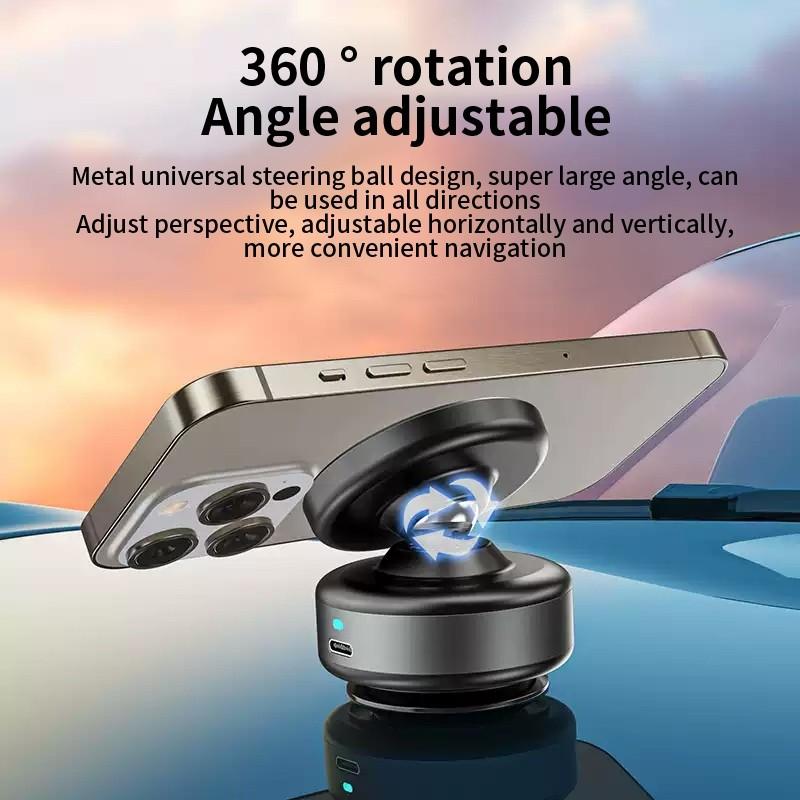 Suport Universal Multifuncțional cu Adsorbție pentru Telefon Mobil, Magnetic, cu Ventuză cu Vid, Suport Auto pentru Navigație Telefon