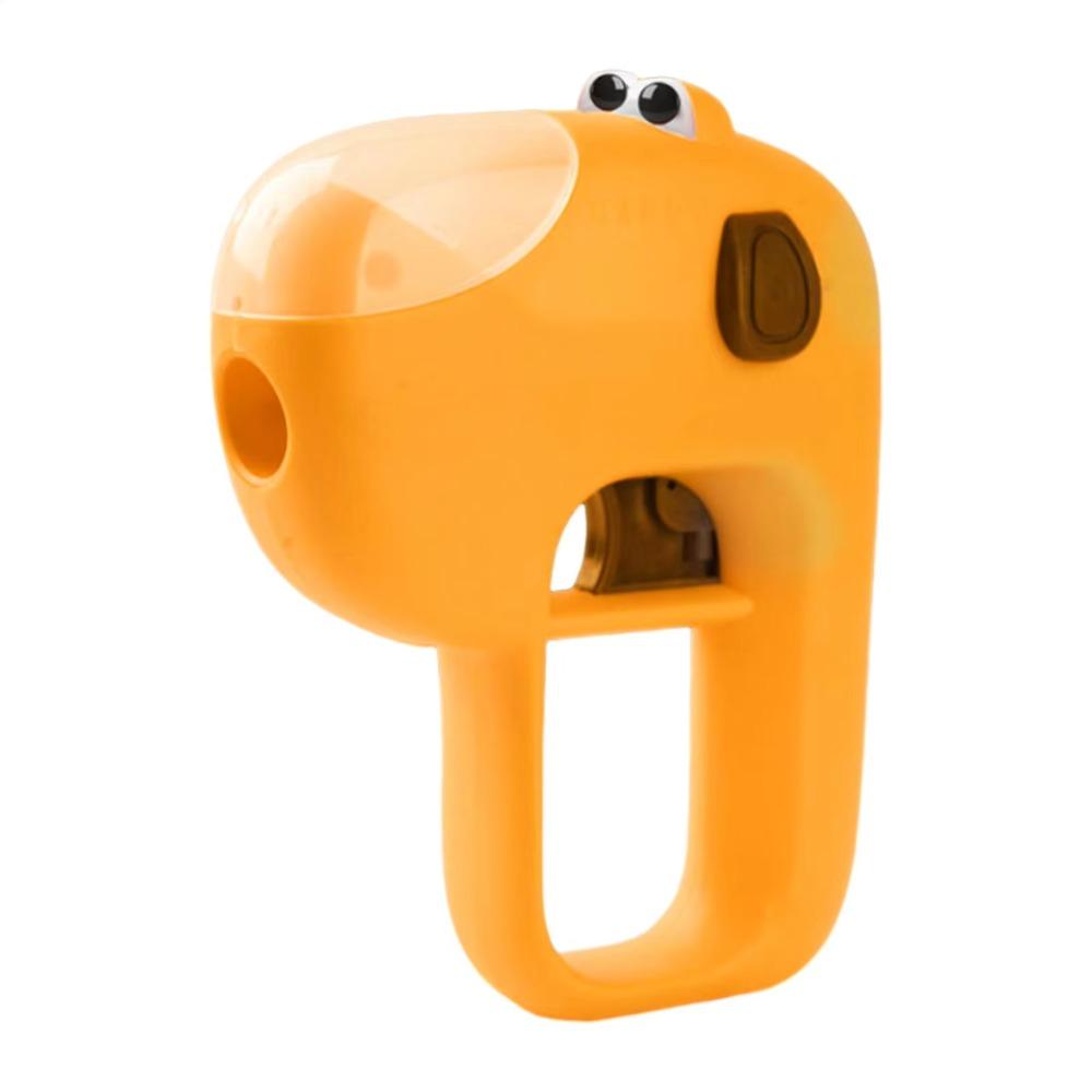 Enrichment Design Cat Treat Dispenser Puzzle Mechanism Pet Treat Toy Interactive Play оранжевый