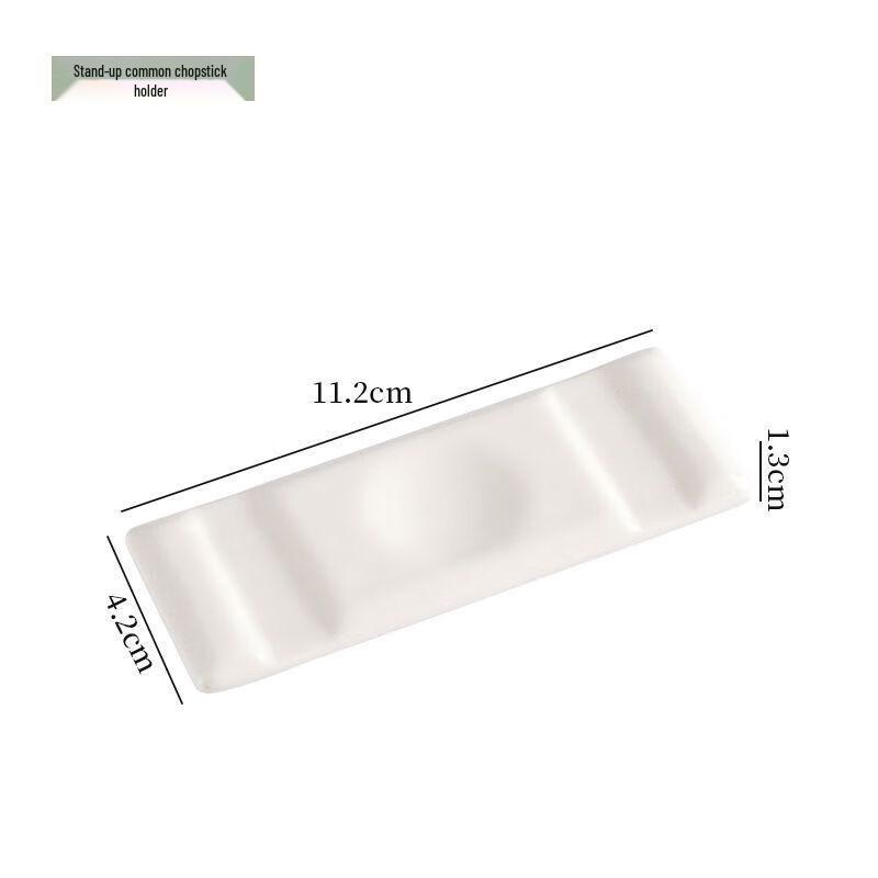 Керамические подставки для палочек Qianxing чисто-белые (10-Pack)